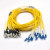 4/8/12芯2束状分支缆SC-LC-FC电信级多芯光纤跳线定制 24芯单模集束分支缆 包含接头 10m