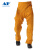 友盟（AP）AP-2042金黄色单前幅皮裤 长91CM