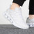 阿迪达斯 （adidas）男鞋网面防滑减震运动鞋清风系列训练休闲运动跑步鞋子 GZ0663 白色 42.5