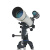 博冠（BOSMA）天王折射式天文望远镜102700带消色差技术 儿童学生入门 官方标配(EM100赤道仪)+手机夹