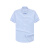 韦路堡(VLOBOword) VL100317 工作服衬衫短袖衬衫工作衬衫定制产品 g 蓝色 L 