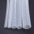 PVC塑料透明波纹管白色螺纹管配电箱用薄款穿电线软管伸缩管 直径20MM长度350MM