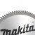 牧田（MAKITA）硬质合金圆锯片 255x120T 10寸 铝材用（普及型）P-68018