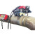 管道自动焊接小车钢管自动焊管机器人设备磁力全位置二保摆焊接机 磁力管道切割机