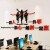 德梵蒂办公室装饰3d立体文化墙贴激励志标语团队员工照片墙面贴画 款五 大号