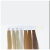 天使丝丝美发发条发束颜色实验色彩培训烫染测试色度理发店头发色板册 浅金色【8度23CM】 1套30片