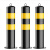 固定防撞柱道口柱钢铁分道口柱隔离柱直径8.9公分高度75公分-单位：个-20个起批-5天发货
