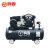 鸣固 空压机皮带机 220V工业型气泵皮带式空气压缩机高压喷漆泵 W-0.36/8(单相)3KW（整机四件套+F30钉枪）