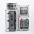 IP67防水户外控制按钮盒急停旋钮开关自复位电源防护盒可 五孔一急停+四自复位钮