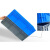 EU箱工业风欧标周转箱零件盒过滤箱物流箱加厚带盖工具塑料盒物料 特厚4311蓝色40x30x12厘米