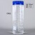 DYQT透明高硼硅玻璃试剂瓶广口瓶蓝盖瓶样品瓶化学实验瓶大口耐高温瓶 透明750ml+四氟垫
