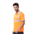 安大叔 JJ-E773 荧光橙 短袖 Polo反 光T恤 3M安视透气反光材料 涤纶鸟眼透气面料 定做 XL码 1件