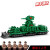 兼容创意积木还原坦克世界44重型坦克拼搭积木男孩生日礼物 KV-99绿色 带5人仔
