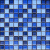华欣硕游泳池马赛克陶瓷定做拼图案蓝色浴水池鱼池酒店温泉防滑耐磨瓷砖 25湖光水色亮光