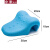 小米首府新款pu发泡颈椎牵引枕缓解颈部压力护颈按摩枕牵引器 C款蓝色 如图