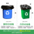垃圾袋物业环卫大号黑色平口塑料袋酒店环保户外加厚垃圾袋商用塑料袋 120*140cm（50个）