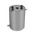 霍驰实验室不锈钢双层桶夹套冷却桶 1.5L双层桶 不锈钢