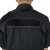 大杨577短袖保安套装(含可拆卸标志) 夏季工作服执勤服170码(165-170)黑色 定制