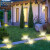 安赛瑞 太阳能地埋灯 户外防水草坪灯 (2个装) LED插地灯花园别墅庭院灯装饰景观灯 8LED 白光 700879