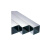 工孚 不锈钢方管 不锈钢管 304不锈钢材质 可定制 脚手架用钢材 3米/根 单位：根 20*20*1mm 