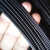 碳素弹簧钢丝黑色琴钢丝高硬度淬火钢丝单股电工穿线甲鱼钩钢丝 1.2mm黑色超弹加硬5米