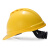 MSA梅思安 V-Gard500 豪华型安帽ABS PE 超爱戴一指键帽衬带孔 ABS 一指键 白色 带孔 10146683