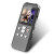 夏新（Amoi） A82录音笔带摄像头1080P专业高清降噪超长待机大容量带屏可外放插卡影音像录音笔 灰色720P 128G卡
