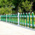 卓弘安 栅栏围栏花坛围栏pvc塑钢草坪护栏篱笆栅栏庭院学校社区绿化带隔离栏杆 0.3米高立柱一根