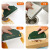 卫洋WYS-2054 迷你台面刮水板 绿色 玻璃瓷砖刮水器硅胶清洁刮