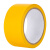 俱威 警示胶带 PVC斑马线胶带安全警示胶带5S贴地胶带 黄色 48mm*33m AF-1239-6
