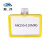 魅祥 TMP18 磁性货架标识牌仓库标示卡提示排列标签牌 A6(155*110mm)双磁座+黄色外框