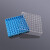 BIOSHARP LIFE SCIENCES 白鲨 T130-3-81孔 2ml塑料冻存盒PC淡蓝色(PC盖,透明) 81孔/个 20个