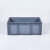金兽EU物流箱外径:605*400*225mm塑料物流箱收纳箱可定制GC1087加厚灰色