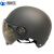 沸耐笙 FNS-27075 骑行头盔常规通用安全帽/非3C 喷漆雅黑茶色镜片 1顶
