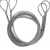 得豫工品 钢丝绳吊索具 起重工具钢缆钢索吊具 单位：条  15mm2T4M 