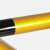 立采 防撞安全消防栓护栏 C型双层76x500x500x600x2.0黑色贴黄膜 1个价
