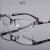 定制适用于电焊眼镜焊工眼镜男防护蓝光半框平光镜 升级防蓝光商务枪高清无度数