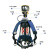 霍尼韦尔（Honeywell）SCBA105K C900 正压式空气呼吸器 消防救生 自给式呼吸器  6.8L气瓶