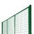 德岐 移动护栏车间隔离栏 仓库隔离网 护栏网铁丝围栏底座款对开门2米高*3米宽