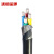 沈缆金环 ZR-VLV22-0.6/1KV-3*120+1*70mm² 国标阻燃铝芯钢带铠装电力电缆 1米