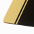 谋福CNMF 黑金亚克力门牌 墙贴告示指示标识牌 办公室门牌贴挂牌标识牌门贴(刷卡服务  20*10cm )839