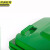 京洲实邦【120L挂车款黄色】新国标户外垃圾桶分类塑料加厚商用工业带盖小区环卫垃圾桶JZSB