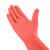 海斯迪克 HK-5167 植绒加长手套 加绒清洁手套 防水防滑耐磨洗碗手套45cm S码