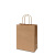 中部工品  竖版牛皮纸礼品包装袋YLJ-N150*80*210mm手提包装纸袋包装袋   小号原色  单位：个