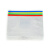 飞尔（FLYER）A4 PVC透明拉链文件袋 默认颜色随机指定联系客服【15个起订】
