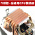 AVC6铜管CPU散热器AMD1150 12代1700针台式风扇 X79 2011 六热管4线温控(单风扇红灯)