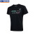 威克多胜利羽毛球服短袖T恤短裤运动服 T-39004/C 黑色套装 XL
