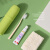 旅行洗漱杯便携式牙具套装刷牙杯户外用品牙刷牙膏毛巾 可印LOGO 深粉色含牙刷牙膏毛巾