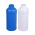 级塑料圆瓶250ml500毫升1L样品解胶剂瓶避光密封瓶试剂色精瓶 250ML乳白色瓶子