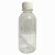 定制50/100毫升/200/500ml塑料瓶透明液体样品分装取样瓶带刻度小 200毫升小口刻度棕色50个